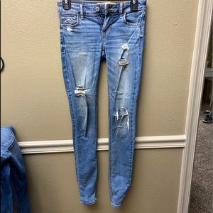 Hollister Ripped Skinny Jeans